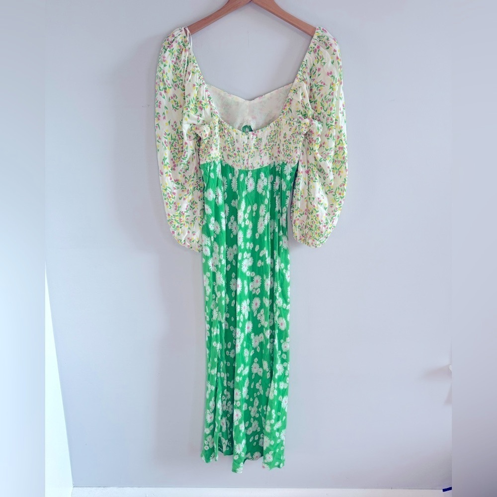 RIXO Daisy Long Sleeve Swing Dress, NWT, Size 6 - Picture 6 of 7